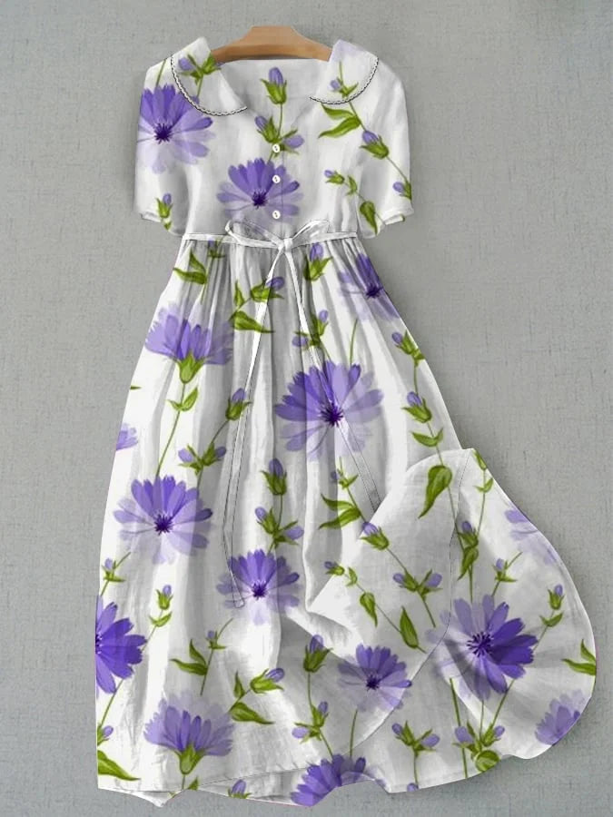 Karin | Abito da donna con stampa floreale vintage